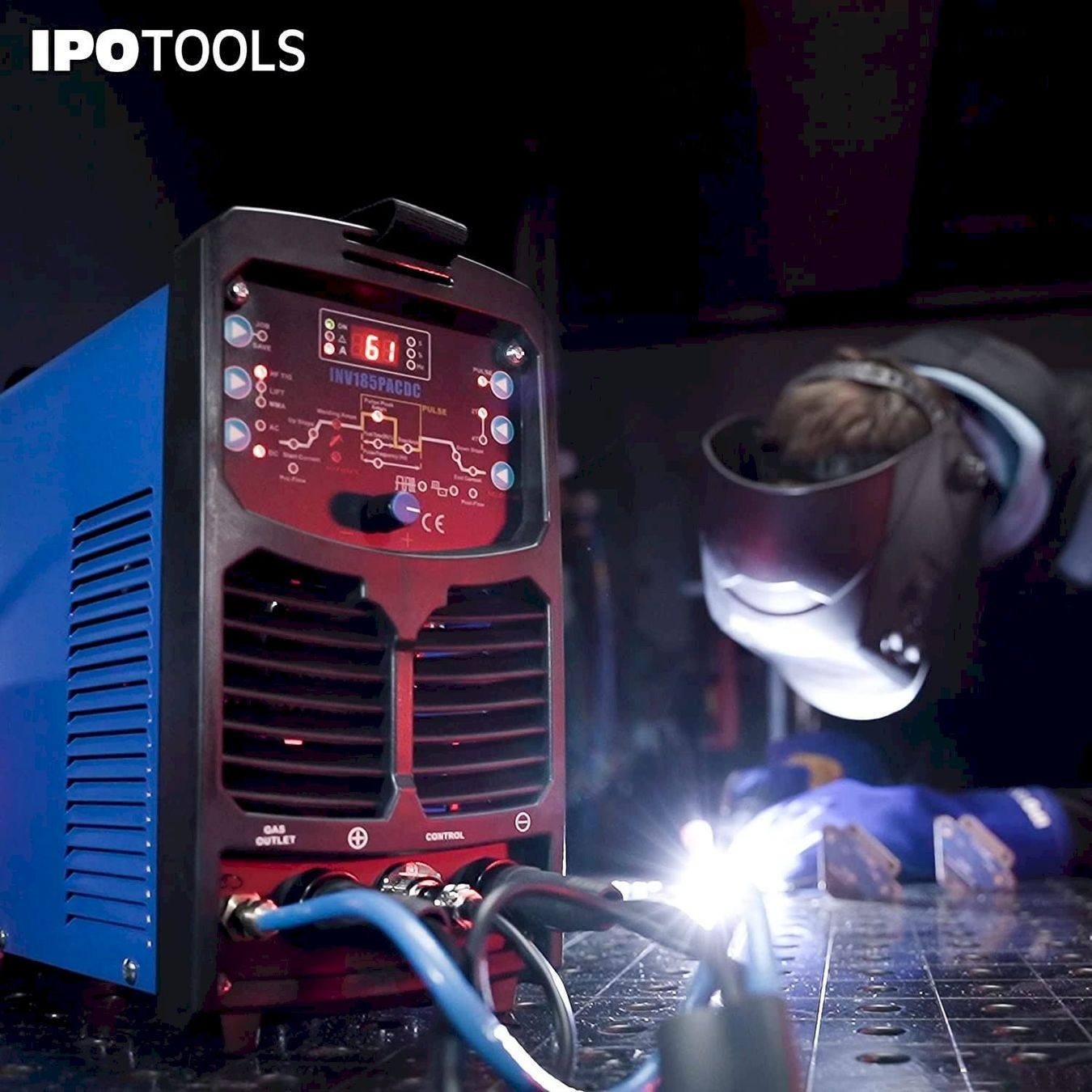 Löten & Schweissen: IPOTOOLS INV185PACDC Schweißgerät – Neu und originalverpackt aus Bottighofen von zaap 5
