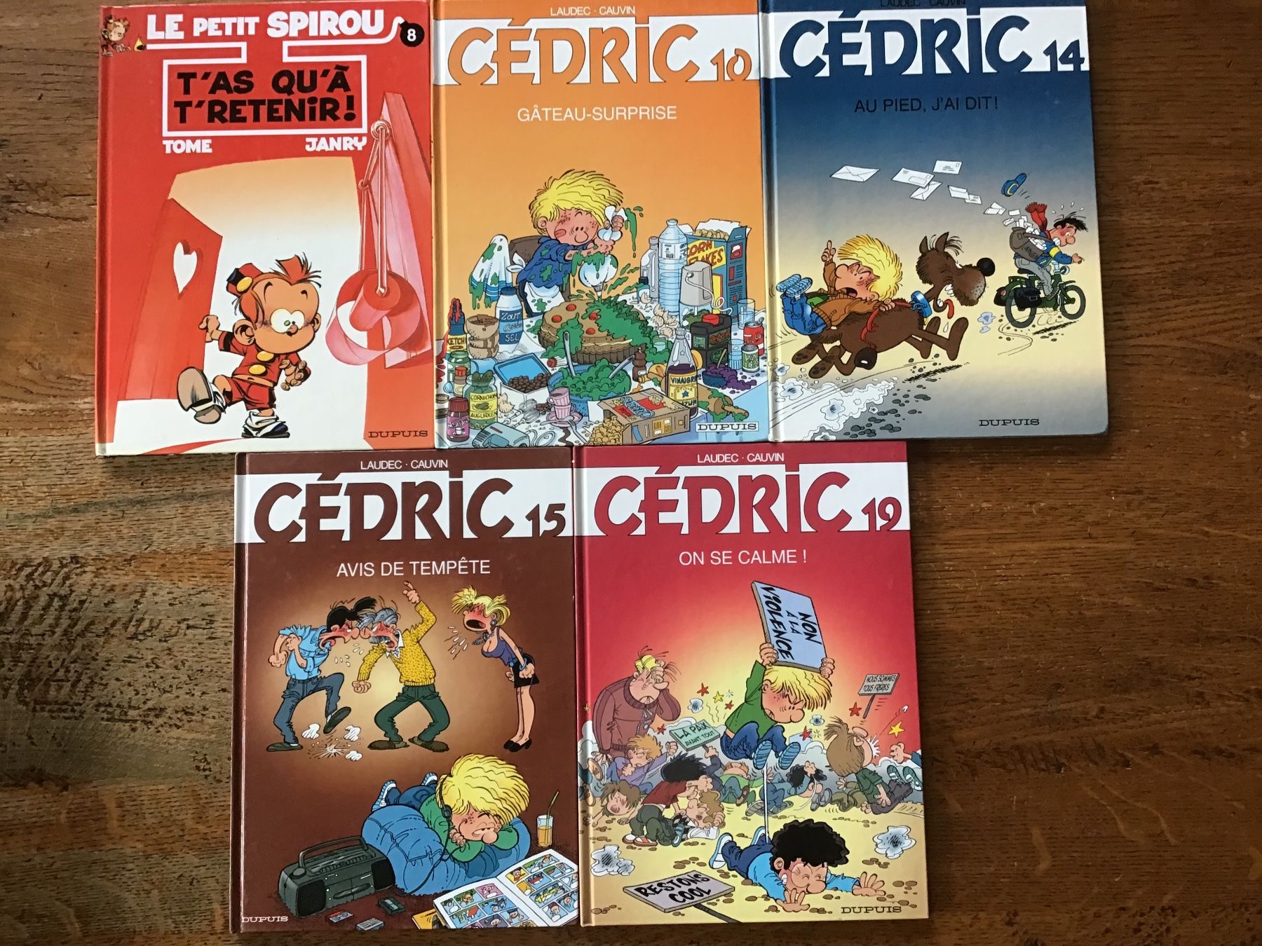 BD: Lot 5 BD Cédric dont 4 EO – D'occasion à Fully par Ruby97