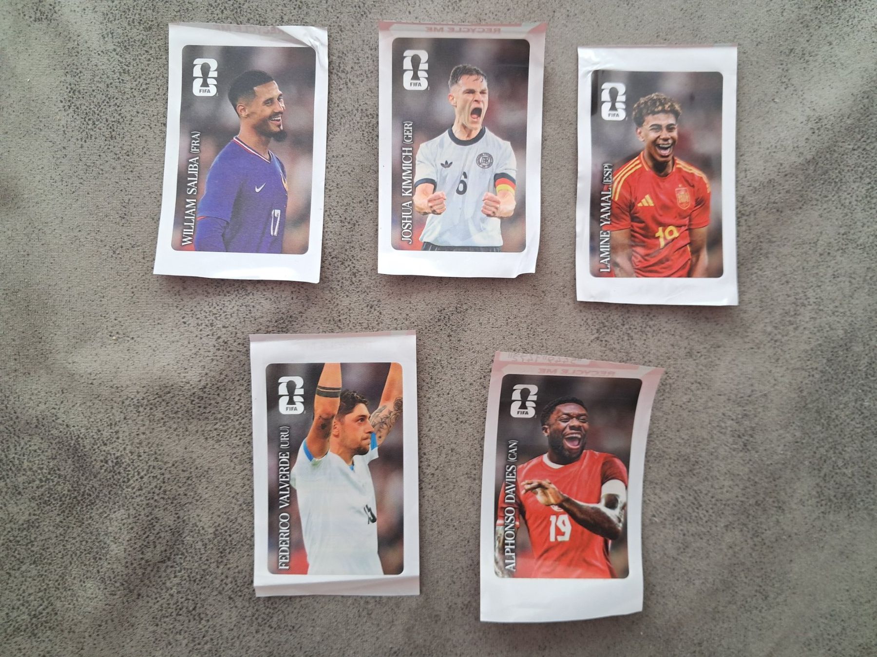 Panini Sammelbilder & Trading cards: 5 Panini FIFA 2026, Cola Sticker – Neu (gemäss Beschreibung) aus Weinfelden von Da-ryn01