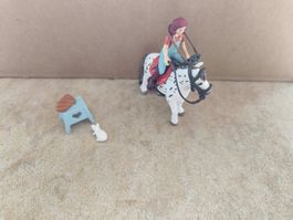 Schleich Reiterin mit Pony Zubehör