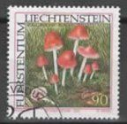 Liechtenstein 2000 seltene Pilze, korallenroter Helmling (8