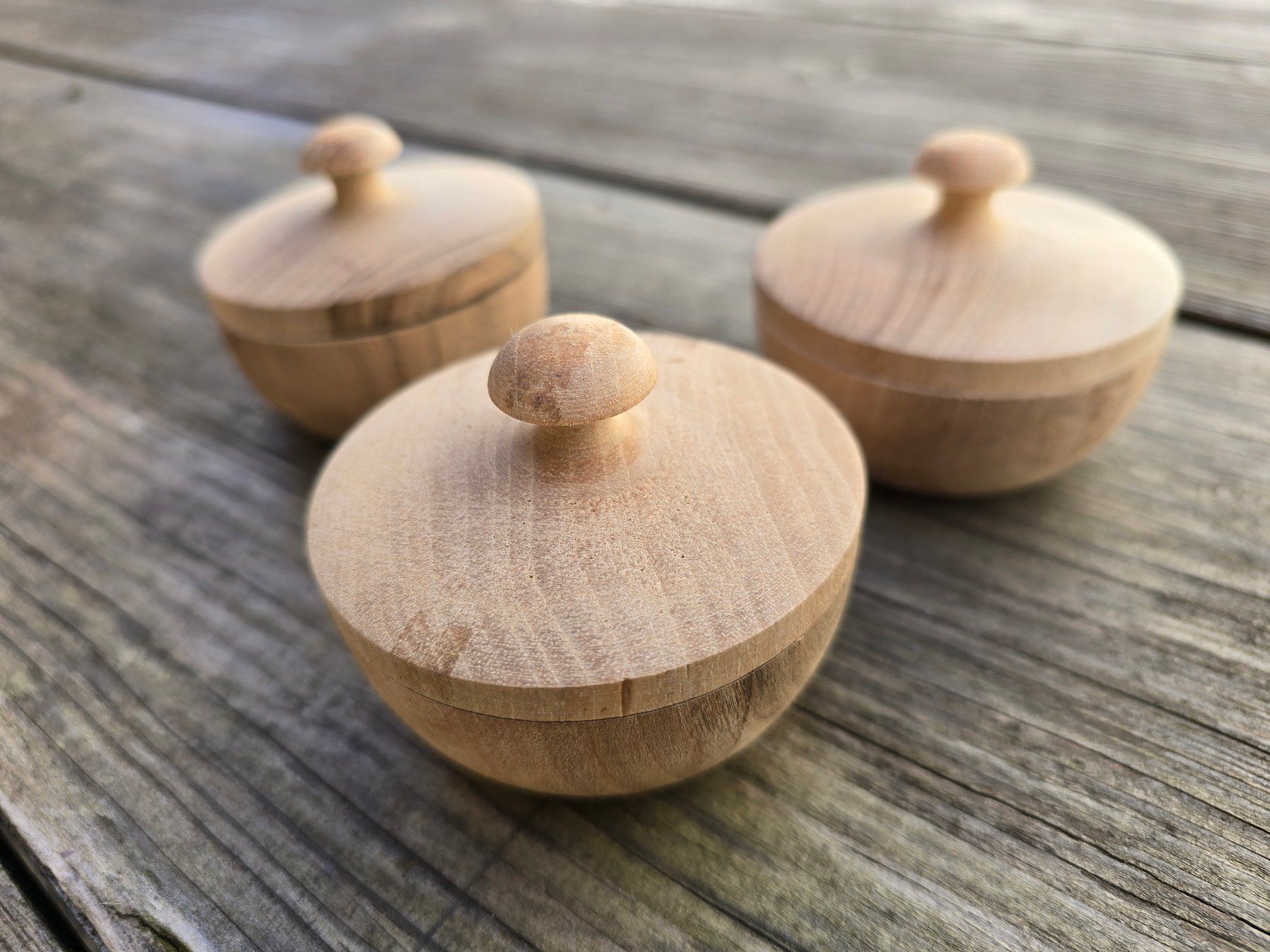 Behälter & Ähnliches: Holz: Dose mit Deckel, Aufbewahrungsbox – Neu (gemäss Beschreibung) aus Romanshorn von Rachacha 2