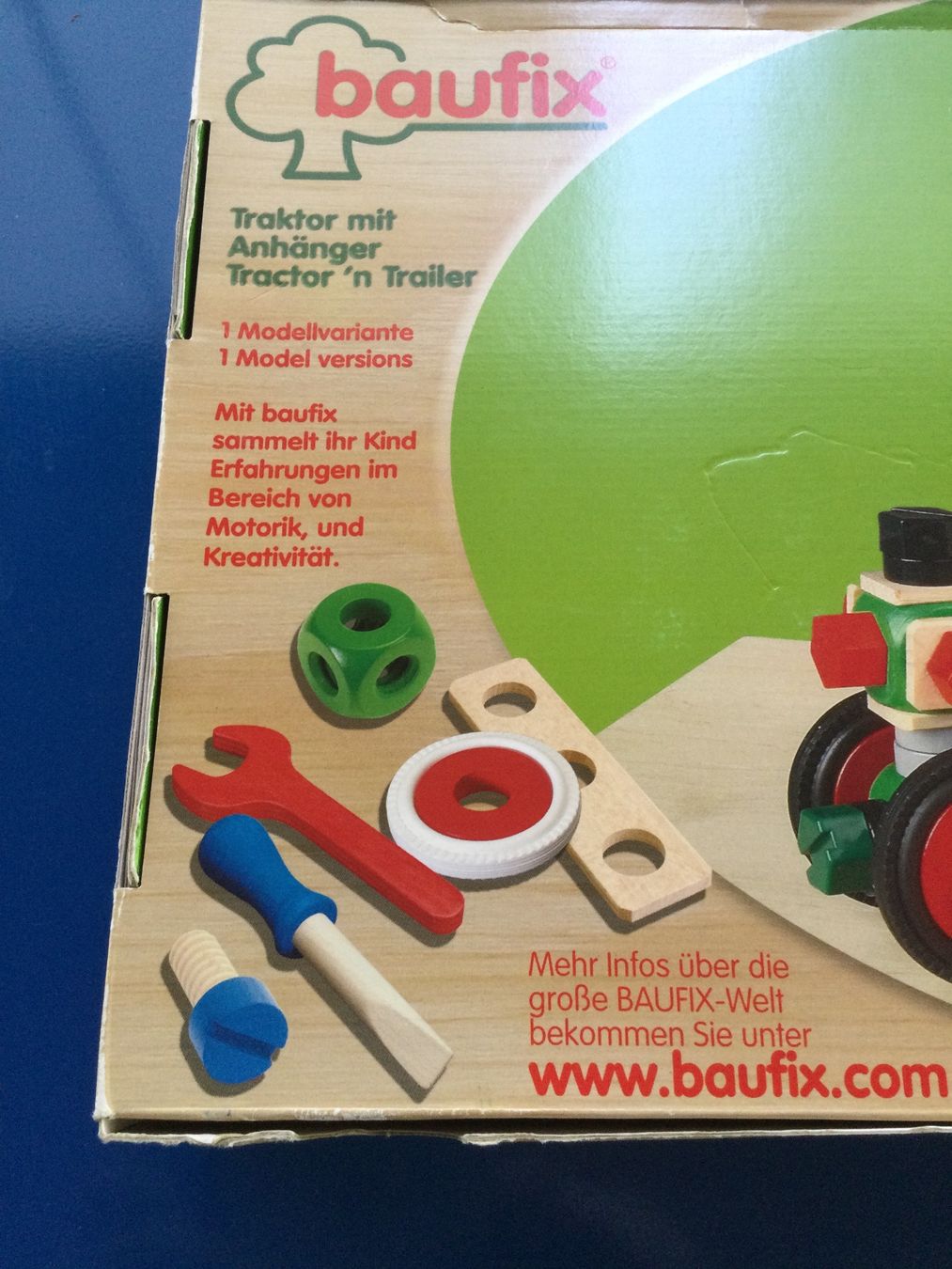 Kit di costruzioni: Baufix Traktor mit Anhänger. NEU. – Nuovo e nell'imballaggio originale da S. Pietro venduto da pic_mc9g 2