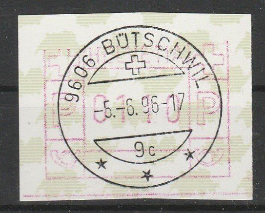 Tous les timbres: Nr. 9 mit fehlender Oberlinie – D'occasion à Oberglatt ZH par Wiedmi6