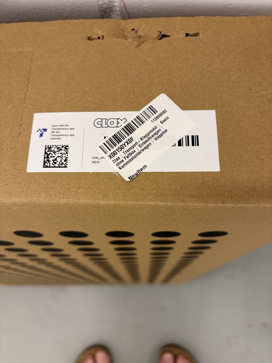 Transportwagen: Clax® | Transport-Klappmobil | Basic ohne Faltbox – Neu und originalverpackt aus Düdingen von Rapau 7