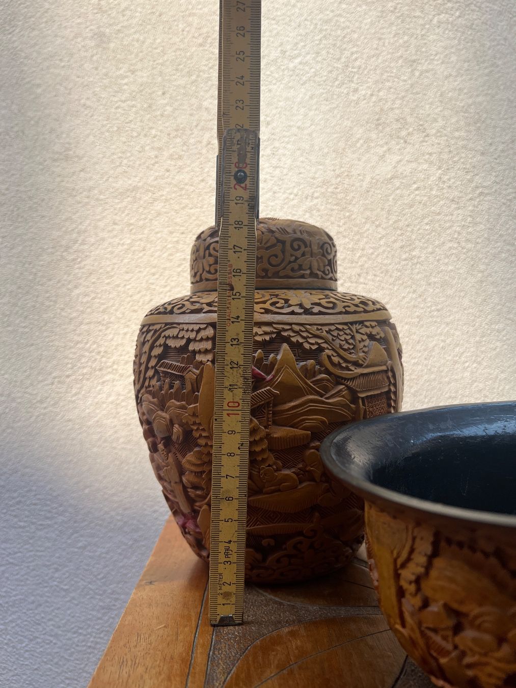 Vasen & Gefässe: Chinesische Vase und Schale – Gebraucht aus Riva San Vitale von AM25 3