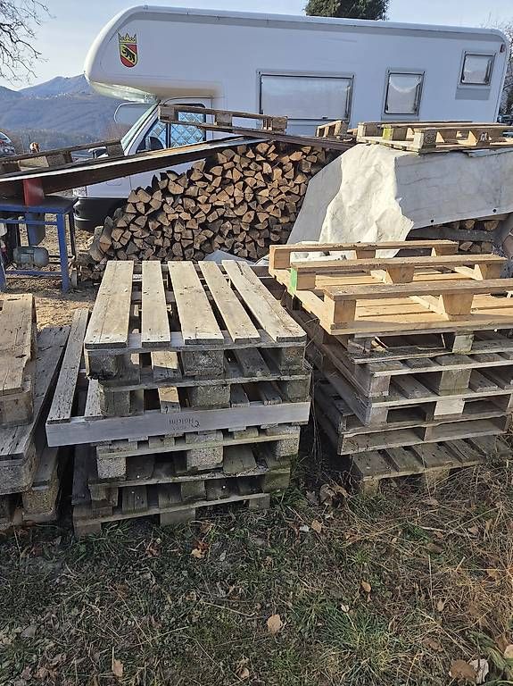 Pallets: palette EUR  e non   ca 60/70 pz – Usato da Vaglio - Capriasca venduto da Tatanka1955 1