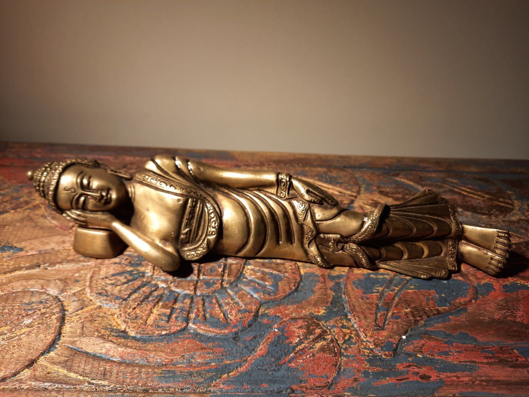 Sculture & Statue: Buddha Messing massiv 27 cm / 1 kg – Nuovo (secondo la descrizione) da Lenggenwil venduto da Unique_ 5
