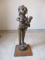 Tribal Art Figur Skulptur Mutter mit Kind Kamerun Afrika