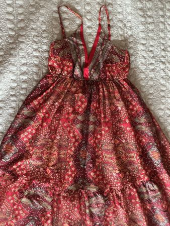 Vestito floreale lungo