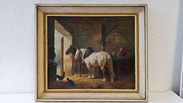 Eugène PÉCHAUBES (1890-1967), peinture à l'huile sur toile