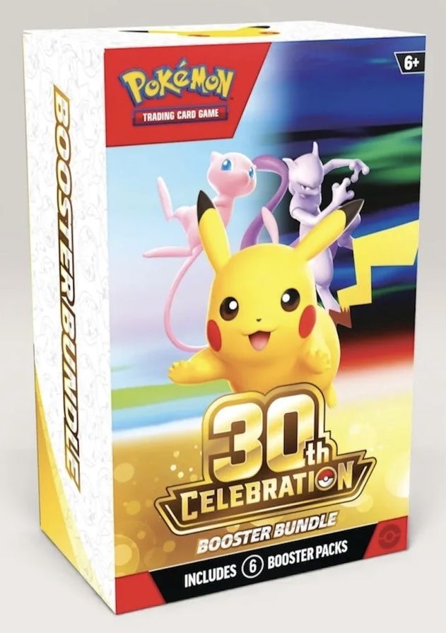 Pokémon Carte collezionabili: 7x Booster Bundle 30th Celebration – Nuovo e nell'imballaggio originale da Hochdorf venduto da Trinity111