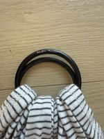 Studio Romeo Sling porte-bébé – rayé noir & blanc, coton bio