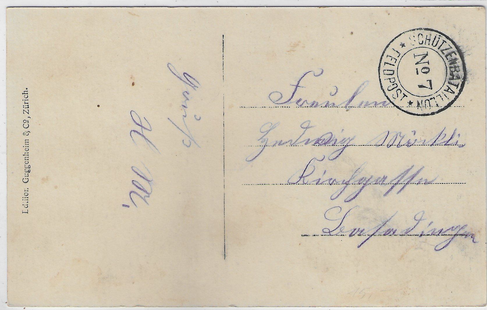 Cartoline postali: Herisau - Dorfpartie – Usato da Ettingen venduto da Kartenplanet 1