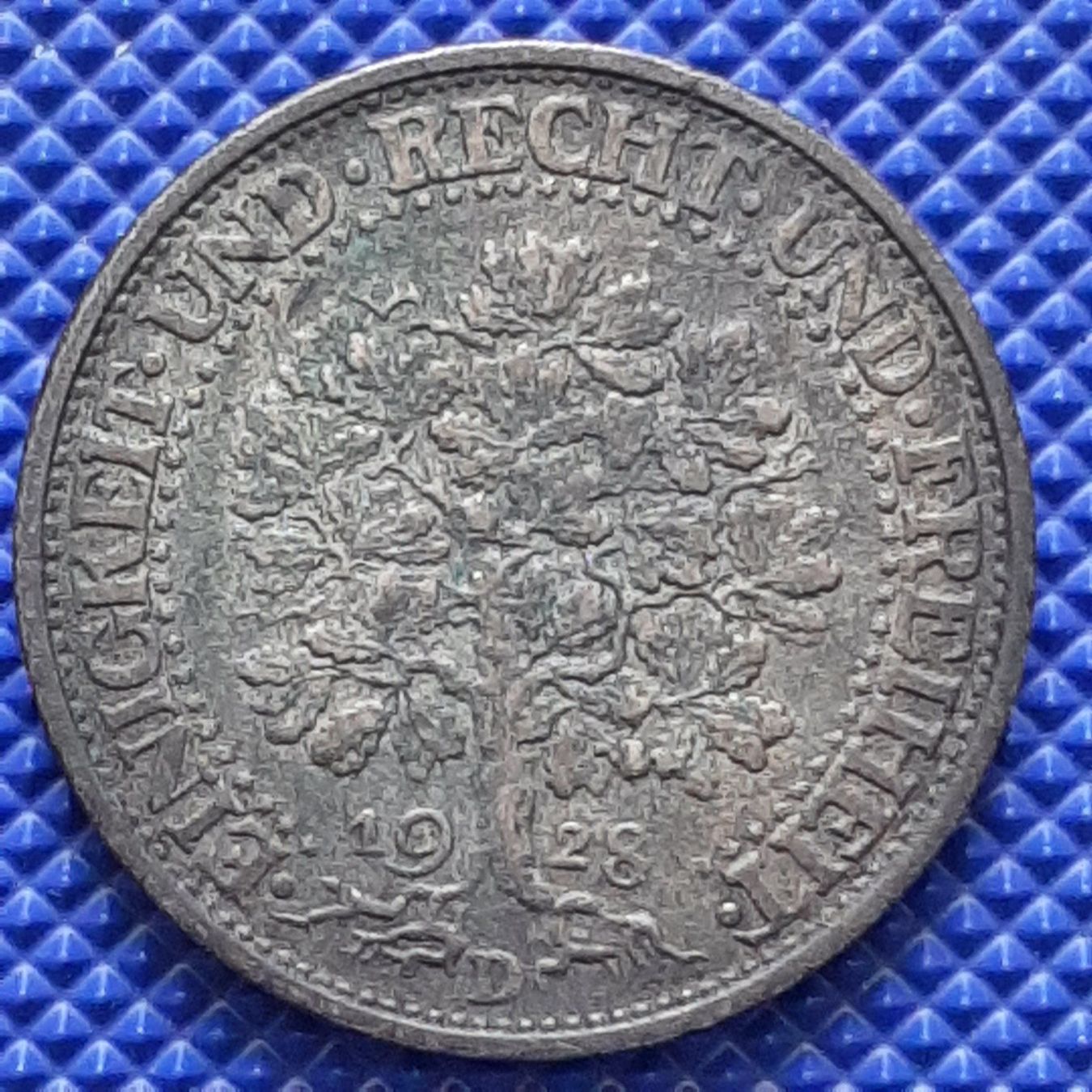 Tutti le monete: 5 Reichsmark 1928 D Eichbaum – Usato da Carouge GE venduto da cecob0909