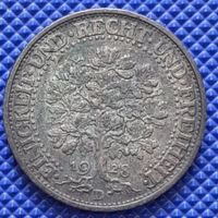 5 Reichsmark 1928 D Eichbaum