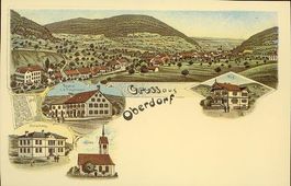 Oberdorf  BL        um 1895   (Reproduktion)