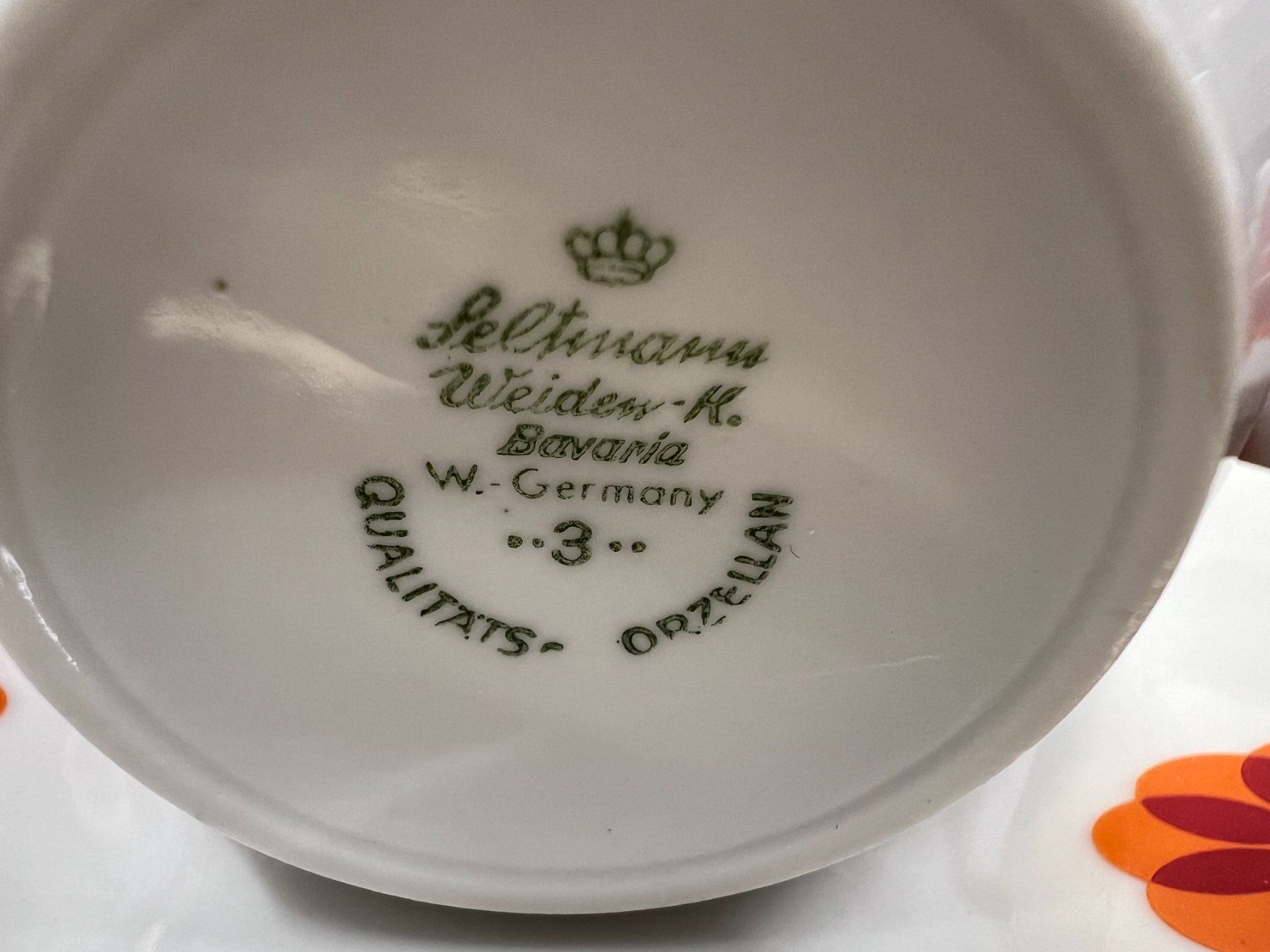 Seltmann Set di piatti: Retro 70s Kaffeservice - Seltmann Weiden Bavaria – Usato da Walzenhausen venduto da stilvollwohnen 6