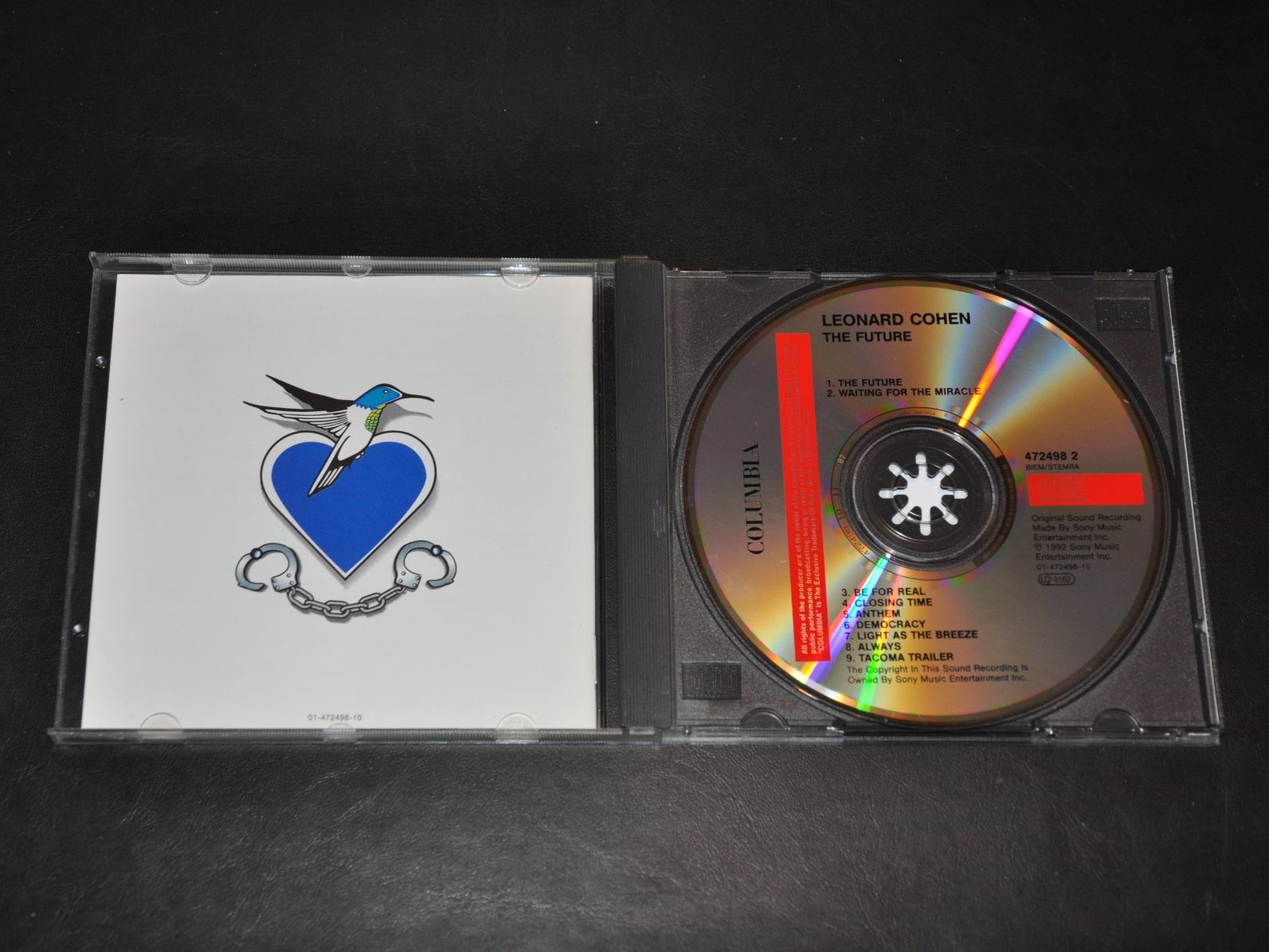 CDs: CD Leonard Cohen - The Future – D'occasion à Boll par Theodora15 2