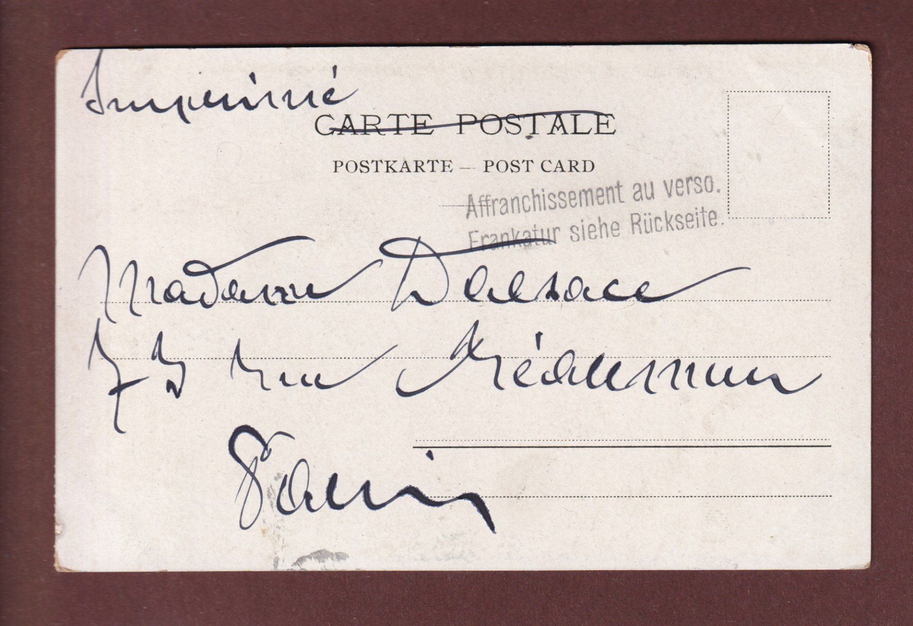 Cartes postales: LAUSANNE et les Alpes - 1905 CPN – D'occasion à Pully par nicecards 1