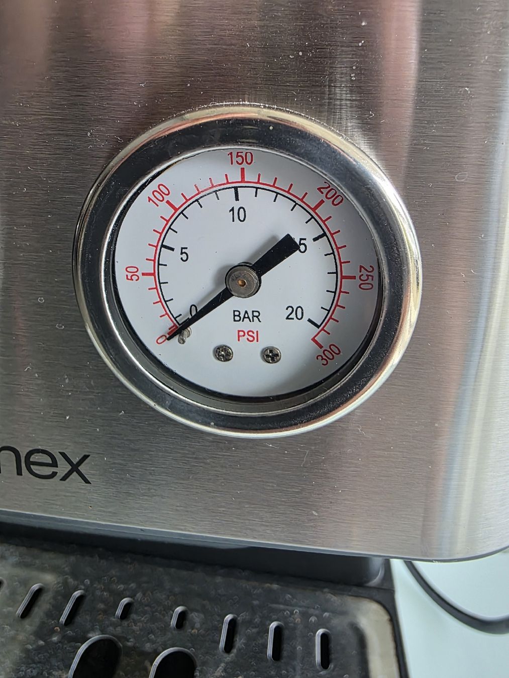 Kaffeemaschinen & Espressomaschinen: Espressomaschine Ohmex mit Manometer gebraucht silber – Gebraucht aus Reinach BL von bru_qpv2 2