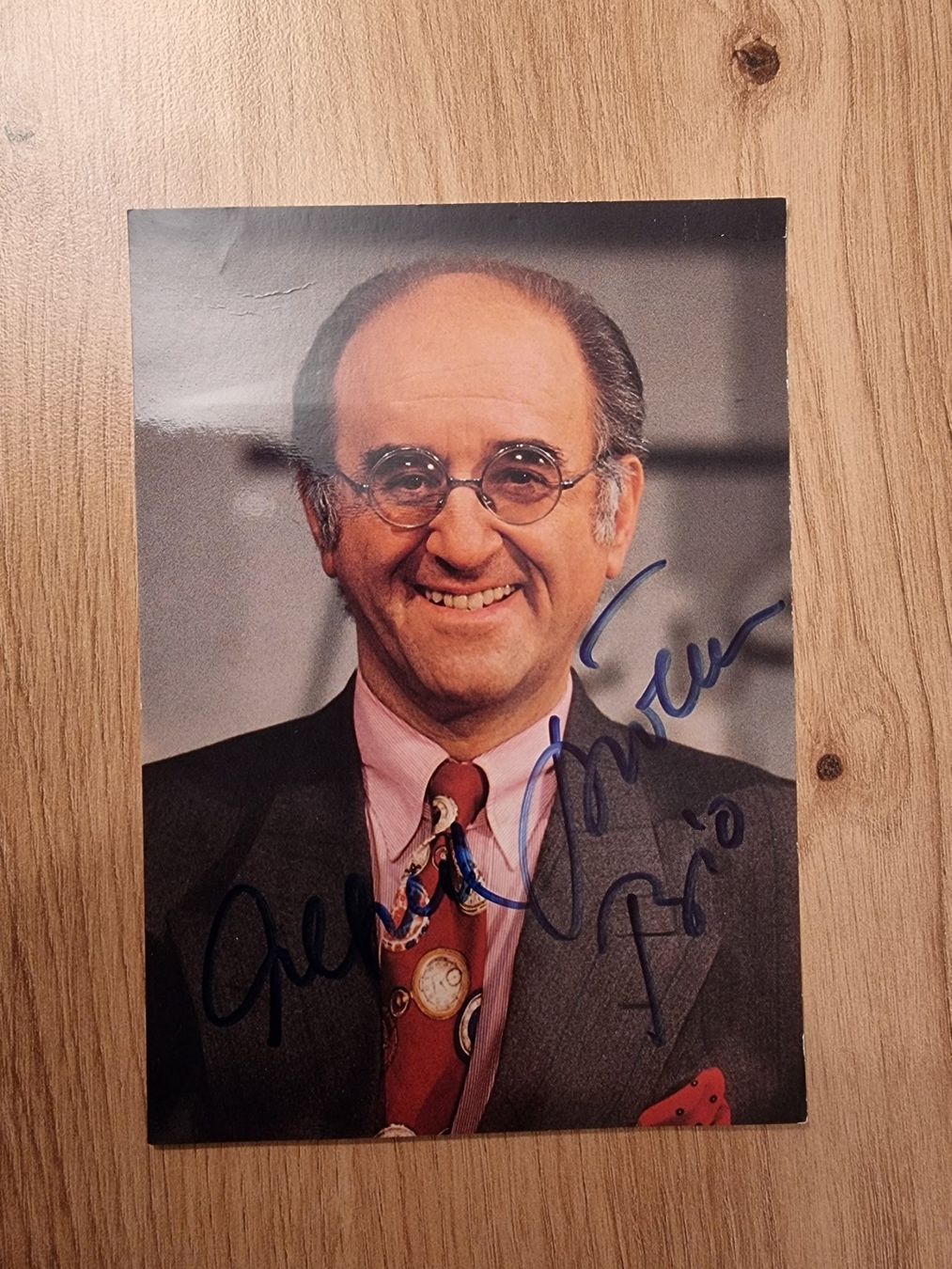 Autografi: Alfred Biolek Originalautogramm – Usato da Winterthur venduto da Christinakim