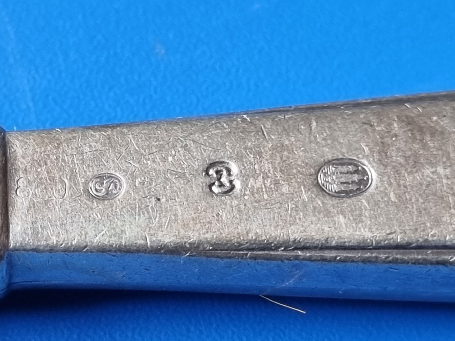 Posate: Silber Messer Raadvad Butter oder Kind Messer – Usato da Schaffhausen venduto da Leveron13