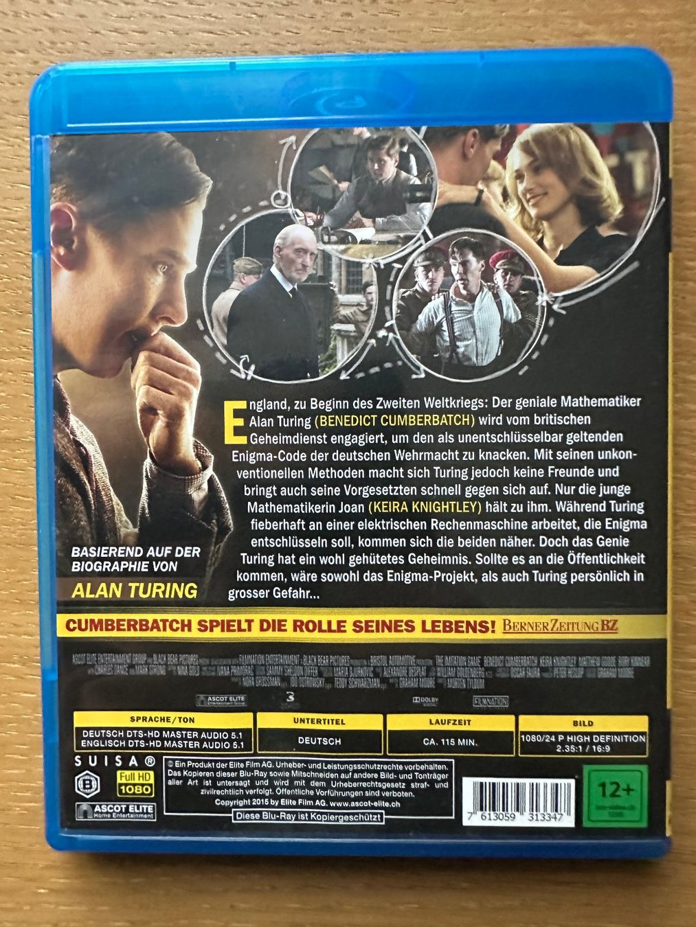 Alle DVDs: The Imitation Game - Ein streng geheimes Leben – Gebraucht aus Seewen SO von  1