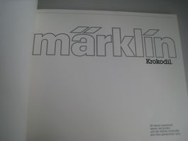 Märklin Krokodil Broschüre,  1984
