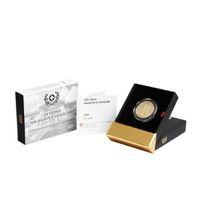 Swissmint Goldmünze 120 Jahre Gebäude 2026 im Etui PP