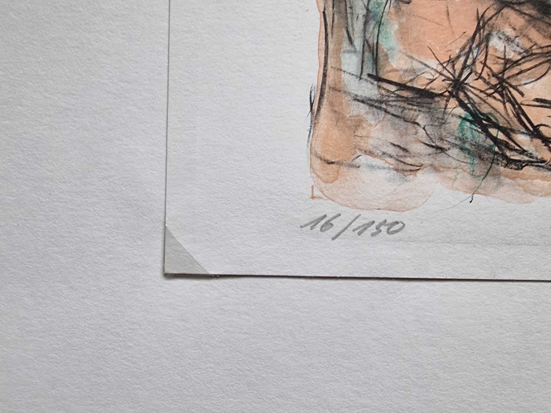 Grafica & Litografie: MANFRED HENNINGER  LITHOGRAPHIE SIGNIERT NUMMERIERT – Usato da Gersau venduto da grafik-kunst 3
