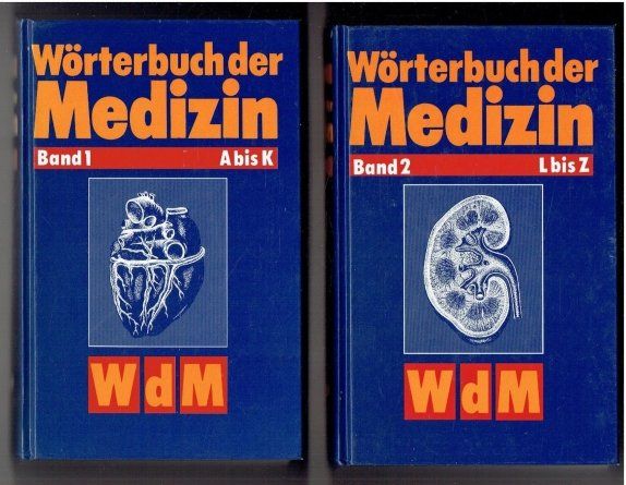 Bücher: Wörterbuch der Medizin, 2 Bände 1990 – Gebraucht aus Flims - Dorf von Stagediver