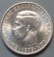 GRIECHENLAND - GRECIA - 5 DRACHMEN 1973 - FAST UNZIRKULIERT