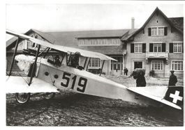 Aviatik - Doppeldecker Häfeli DH-3  Post-Kurierflugzeug 1969
