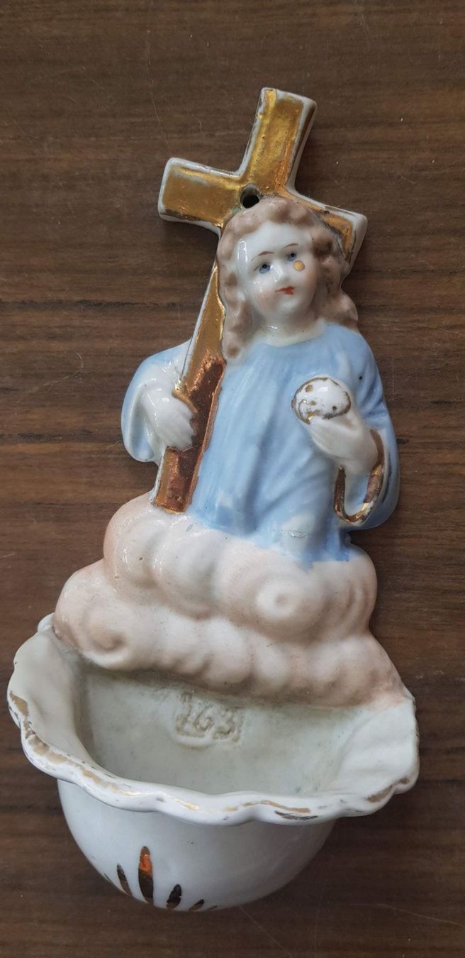 Figuren: Weihwasser Engel antik 1900 – Gebraucht aus Mörschwil von antiksalon21 8