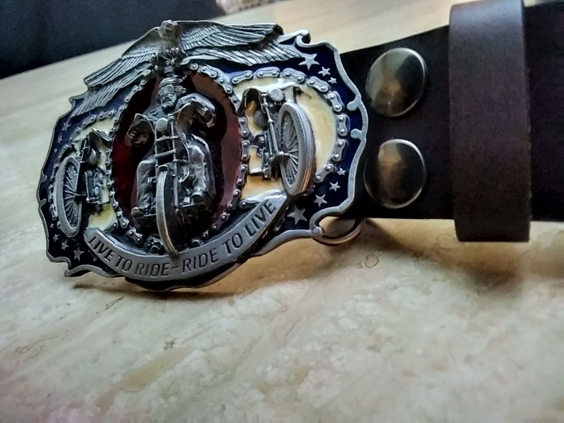 Cinture: Ceinture Biker Bergamot CUIR – Nuovo (secondo la descrizione) da Courgenay venduto da Lolam 2