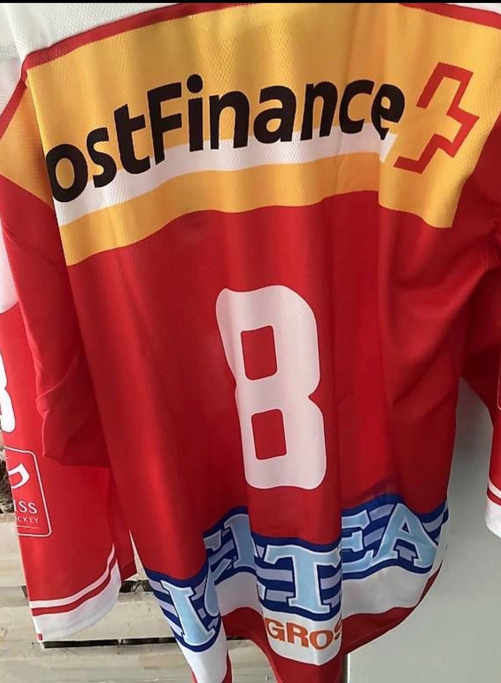 Canottiere & Pantaloni: Schweiz Eishockey Trikot – Nuovo (secondo la descrizione) da Rapperswil SG venduto da vepux 1