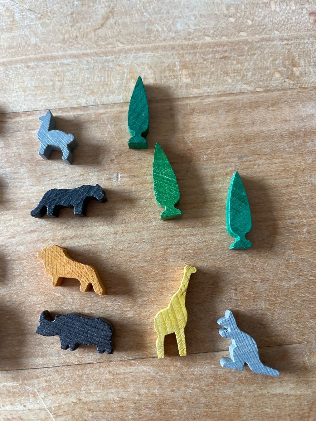 Giocattoli: Zoo Tiere aus Holz oder around the world – Usato da Aesch BL venduto da shuja01 2