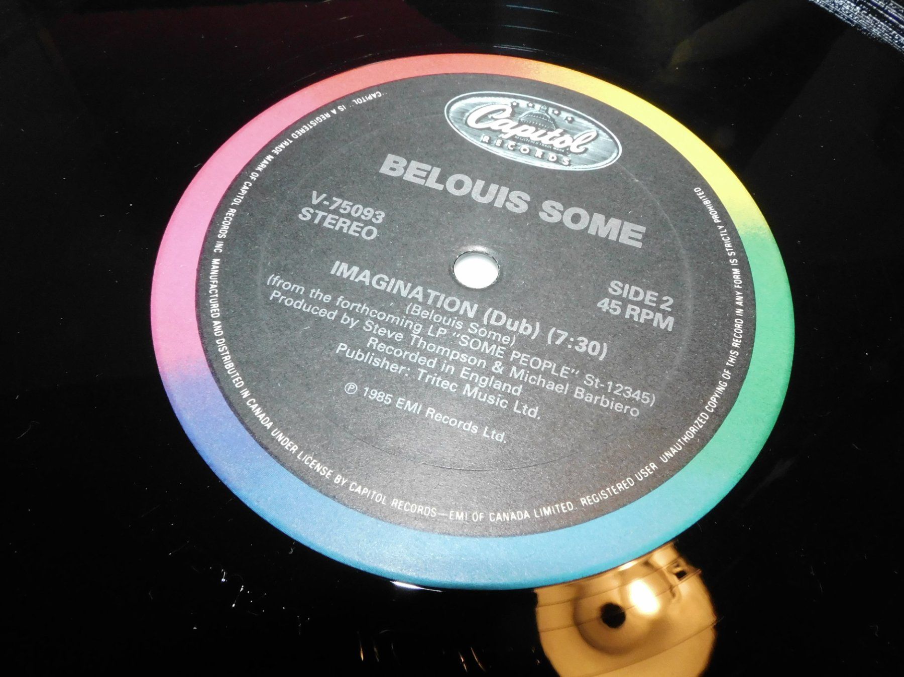 Dischi in vinile: LP 1985 Belouis Some - Imagination Extended Mix     LP – Usato da Sursee venduto da 76 4