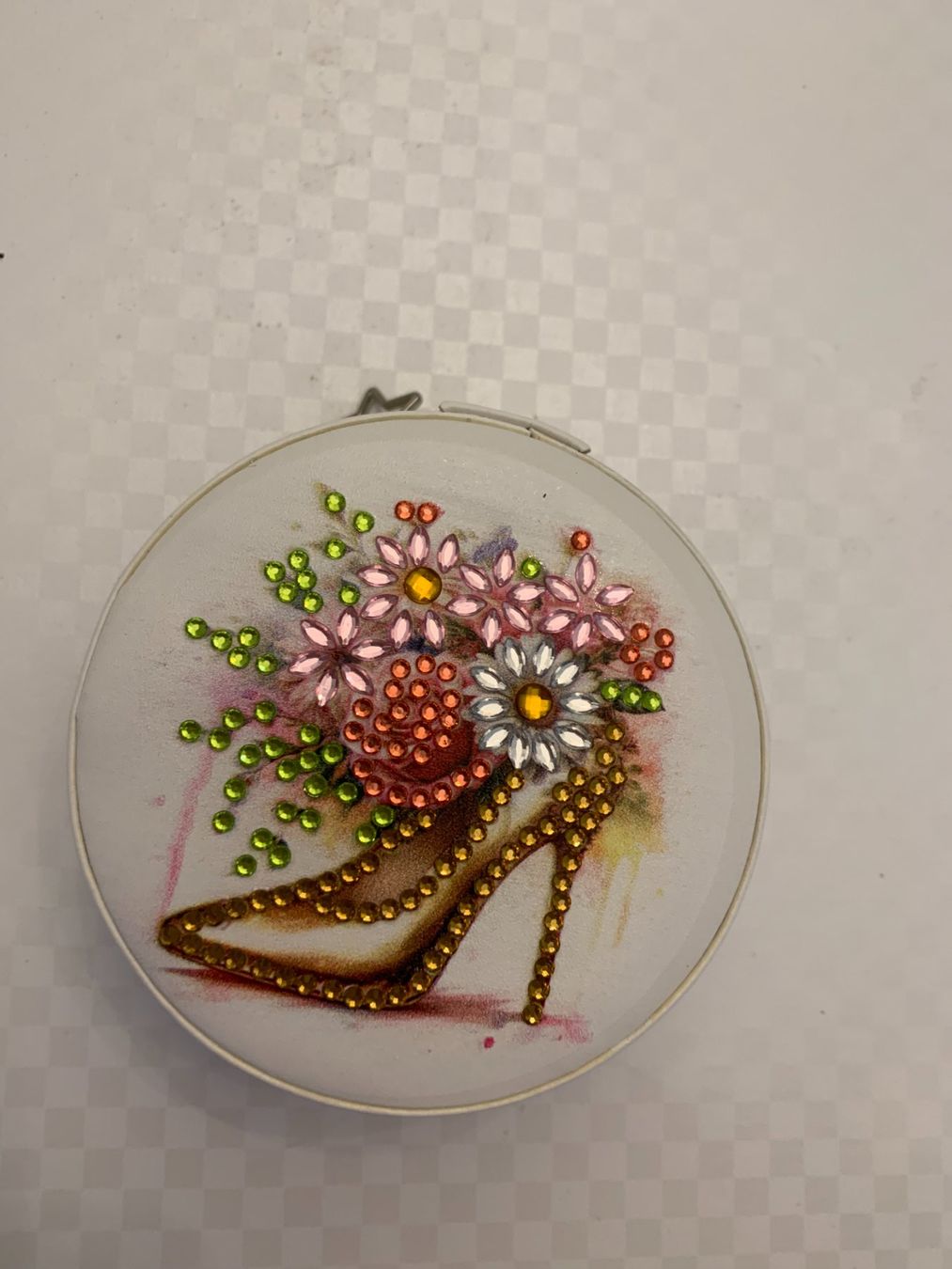 Portagioie: Schmuckbox klein mit Glitzersteinchen – Nuovo e nell'imballaggio originale da Niederwangen BE venduto da gerberso