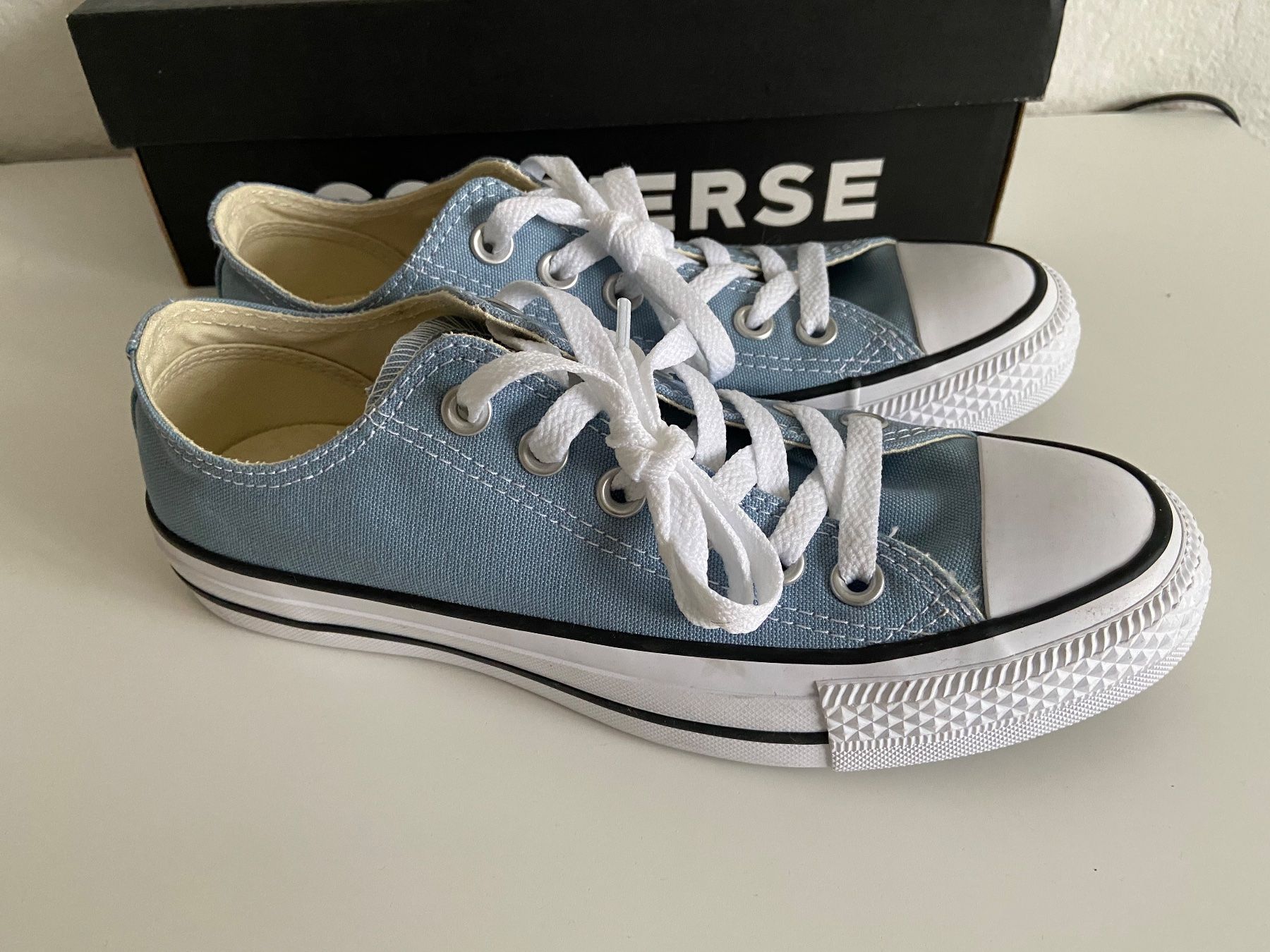 Converse Scarpe da donna: Neue Converse Hellblau - Grösse 37 – Nuovo e nell'imballaggio originale da Bern venduto da Javero 1
