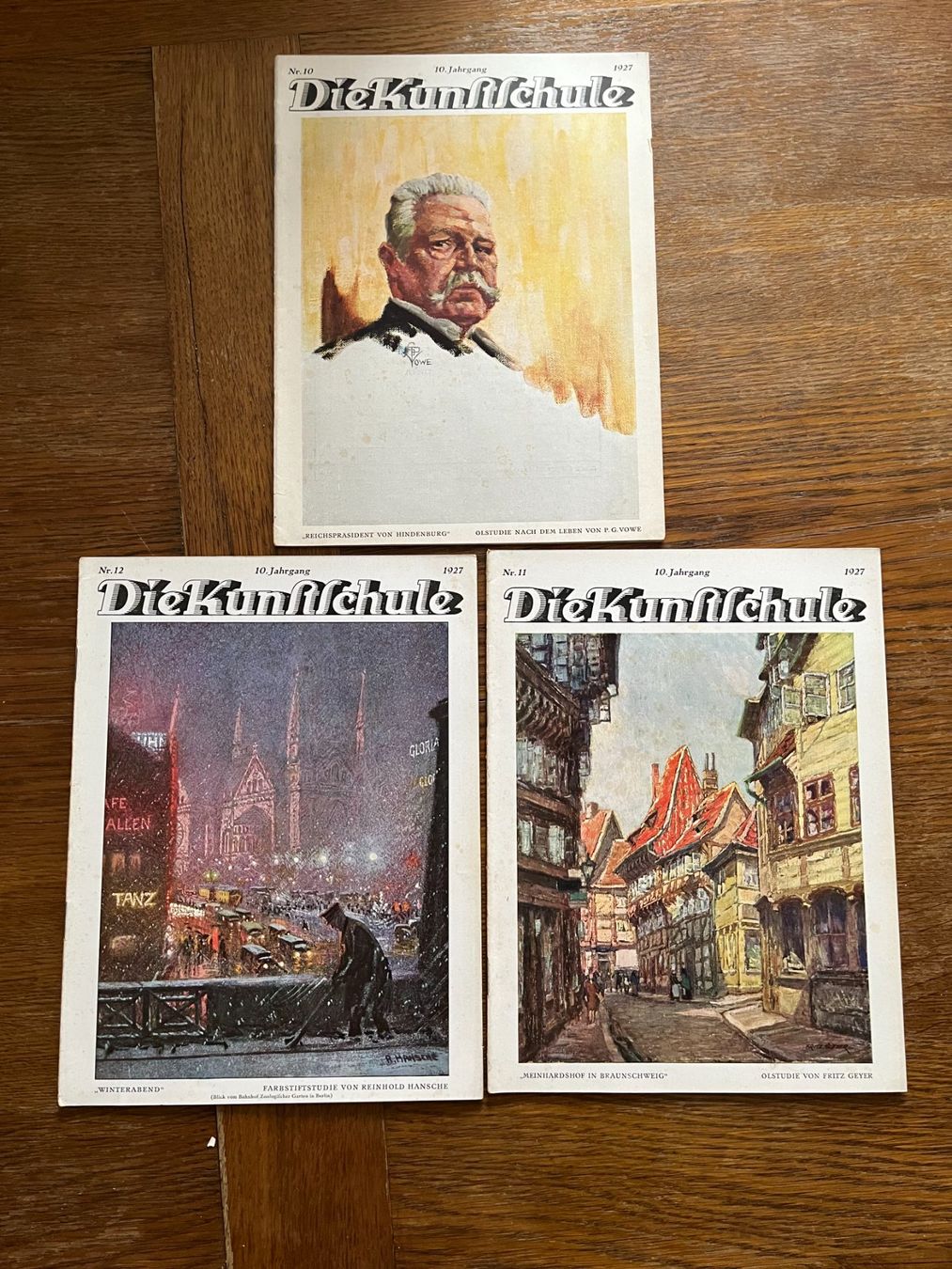 Grafica & Litografie: Zeitschrift "Die Kunstschule" 1927, komplett. – Usato da Dietikon venduto da sch_w2tw 4