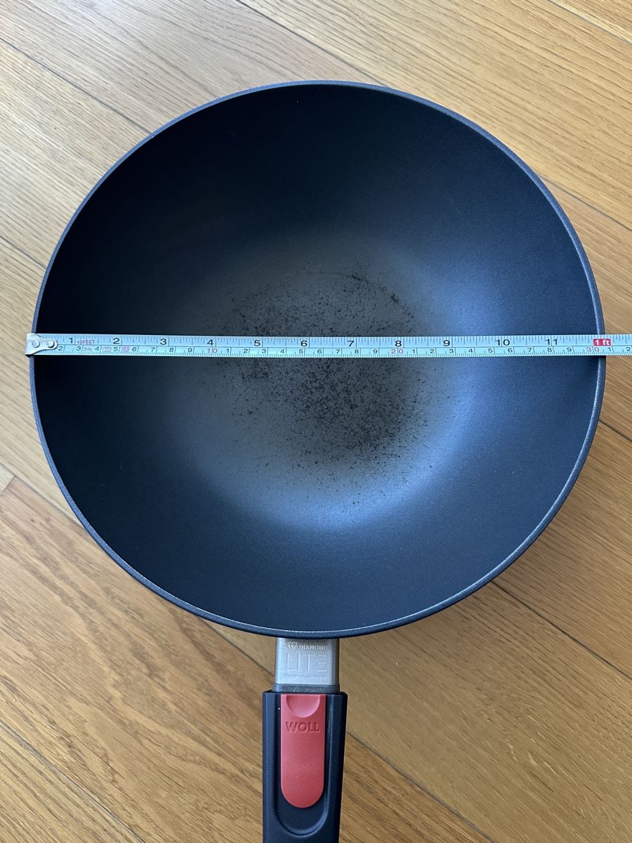 Padelle: Woll Diamond Lite Wok Pan with detachable handle – Usato da Gattikon venduto da Sarahs_Schatzkammer 3