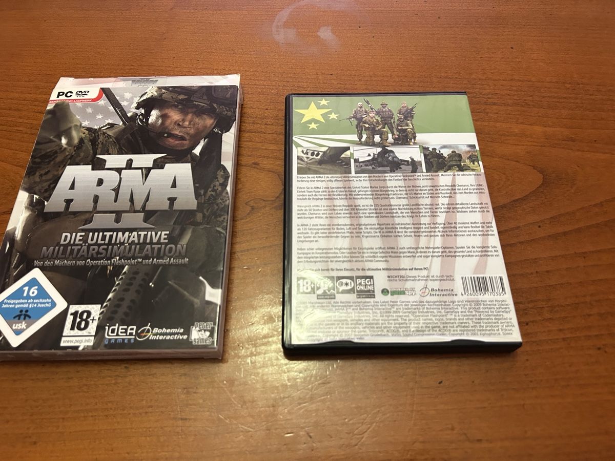 Microsoft Jeux: ARMA 2 PC Spiel mit Handbuch guter Zustand – D'occasion à Obergösgen par mad_56fp 3