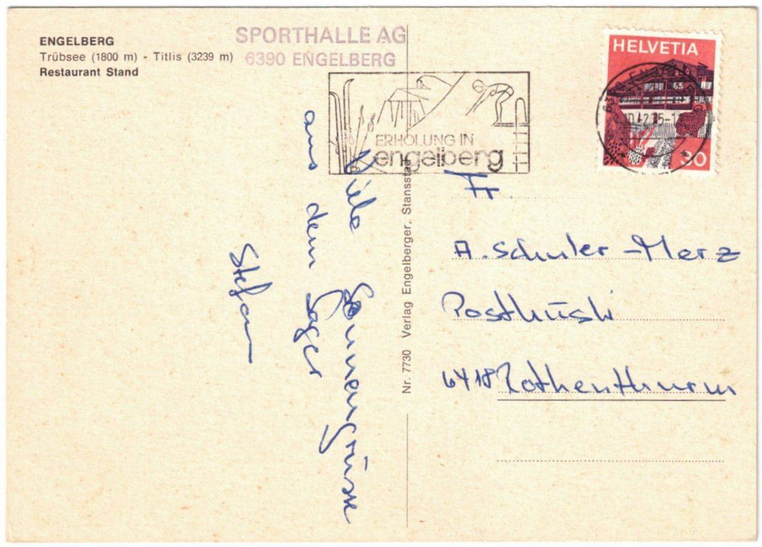 Cartes postales: Engelberg - 4 Bild AK Titlis – D'occasion à Binningen par Mountainrider 1