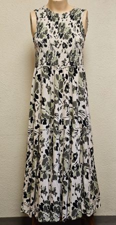 Chicorée Damen Maxikleid Floral – Gr. M – 100% Viskose – Som