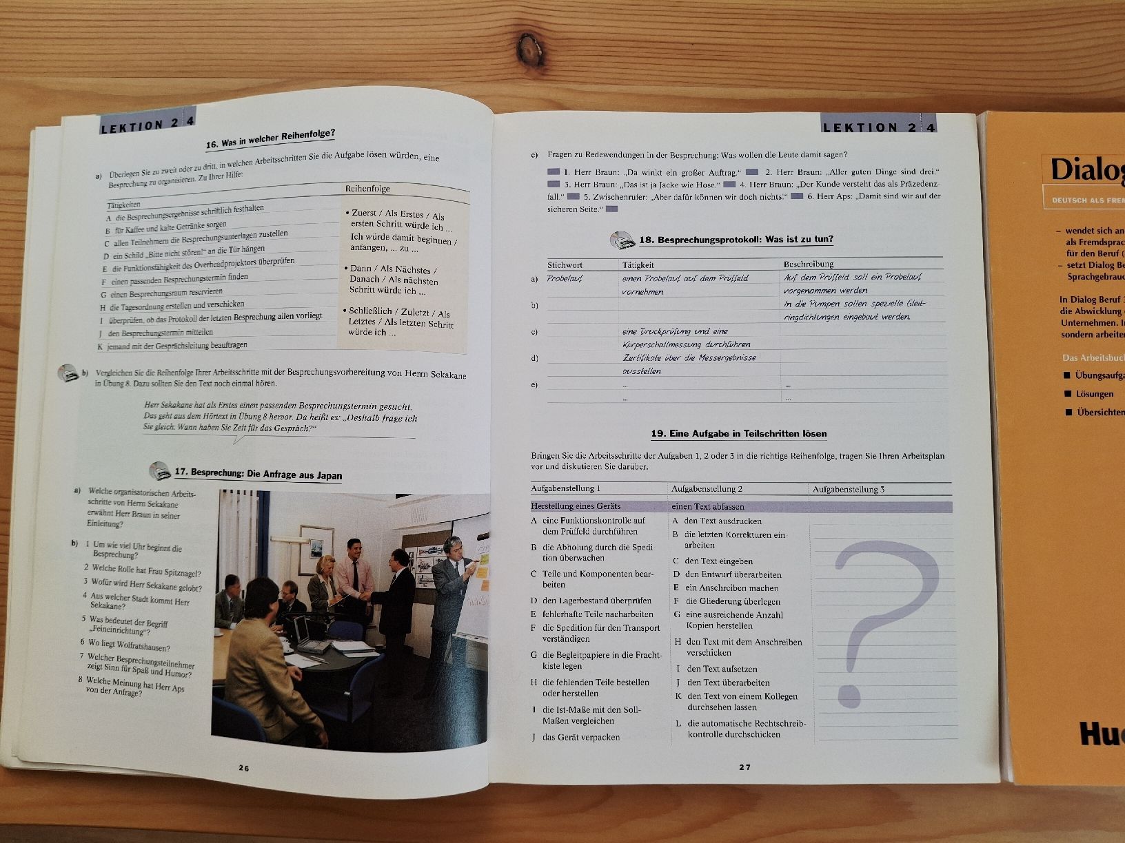 Libri: Deutsch für den Beruf - Dialog Beruf 3 – Usato da Zürich venduto da wildflower26 3