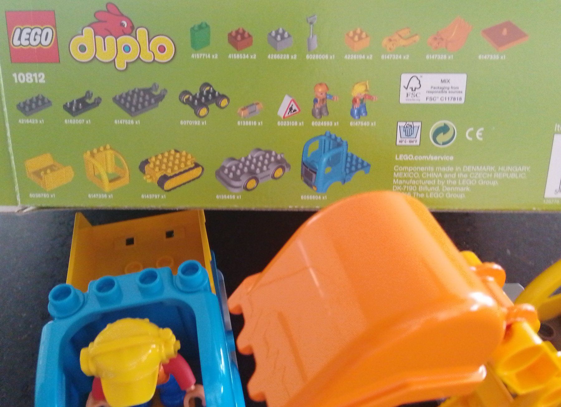Lego Kit di costruzioni: Lego Duplo Bagger 10812 – Usato da Wohlen AG venduto da salamanderspielwaren 1