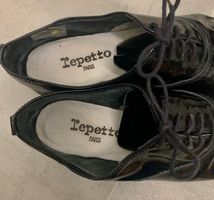 Chaussures Repetto vernis noir Modèle Richelieu T36-37