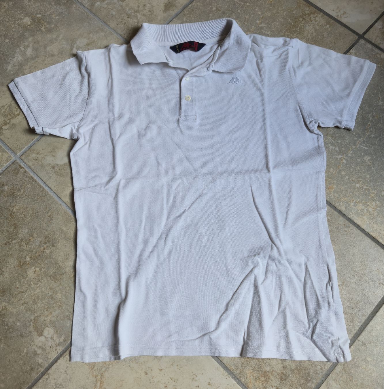 Kappa Magliette Polo: Polo Kappa blanc taille L bon état – Usato da Chailly-Montreux venduto da svenm53